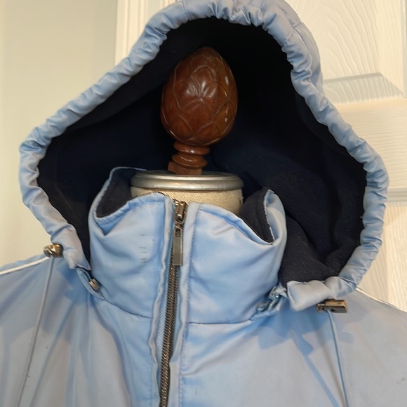 puffer ski jacket feather down removable hood girls 14 - Picture 4 of 13